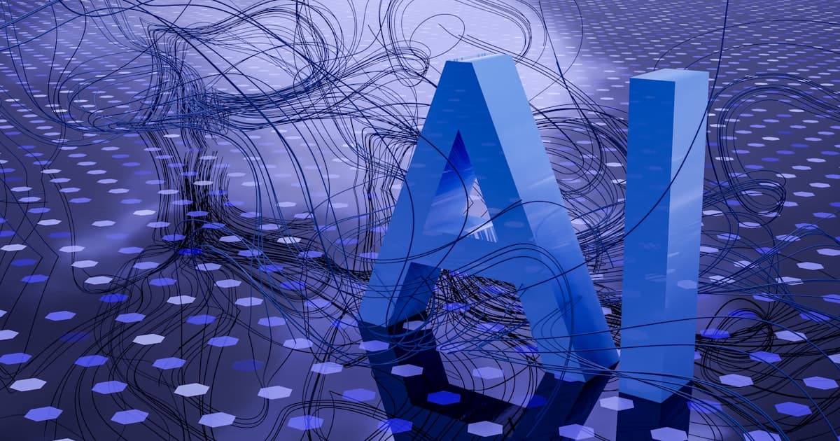 Pessoa interagindo com interface de inteligência artificial